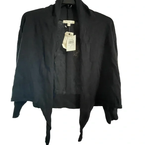 Retrology tie open front sweater size medium - Picture 4 of 16